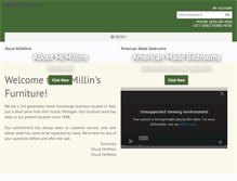 Tablet Screenshot of mcmillins.com